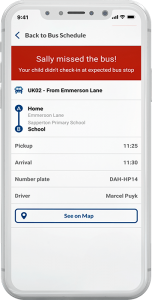 Missed Bus Notification