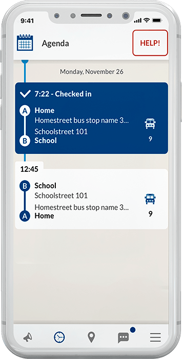 Parent Bus Notification